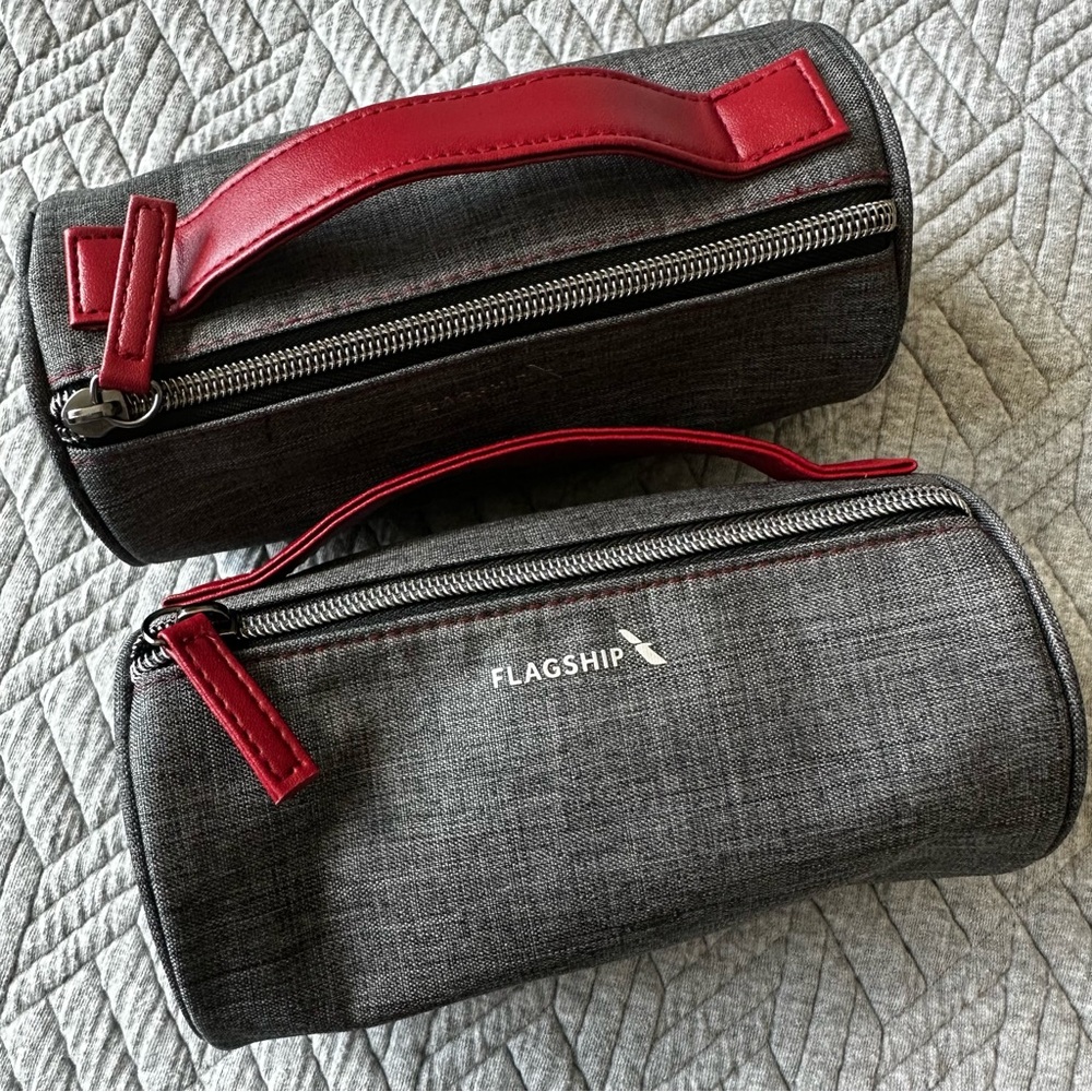 American Airline Business Class Cosmetic Cases (2)